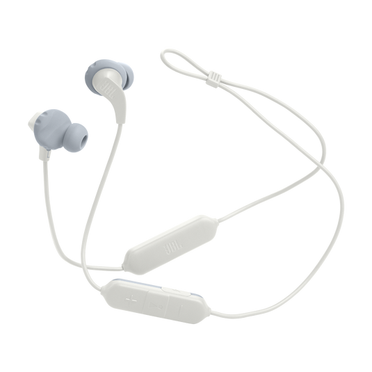 JBL Endurance Run 2 Wireless - White - Waterproof Wireless In-Ear Sport Headphones - Detailshot 6 image number null